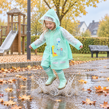 Pfützenflitzer – Kinder-Regenponcho
