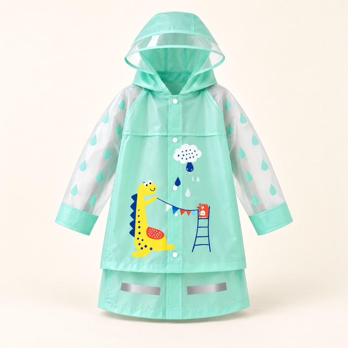 Pfützenflitzer – Kinder-Regenponcho