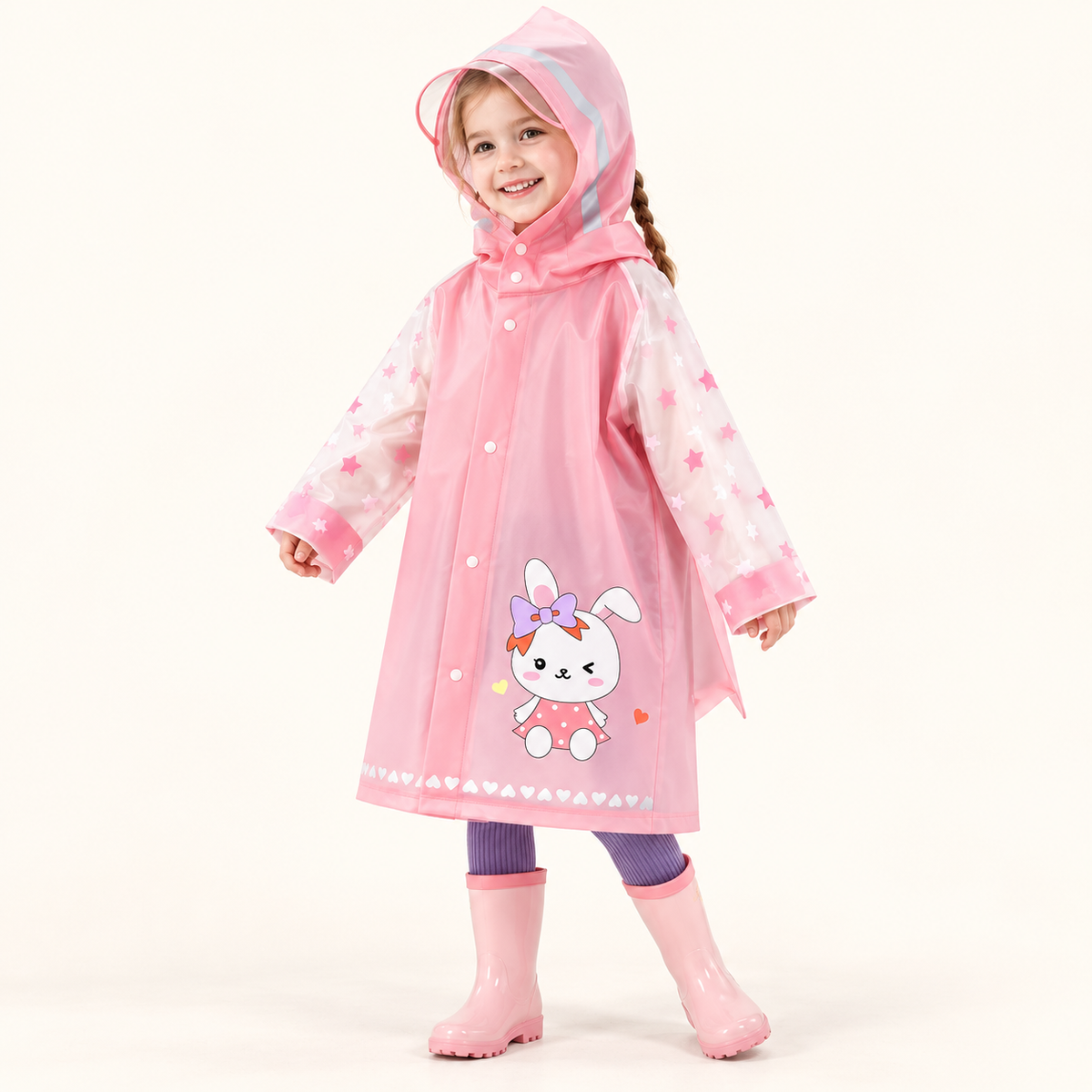 Pfützenflitzer – Kinder-Regenponcho