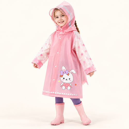 Pfützenflitzer – Kinder-Regenponcho